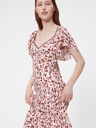 GapStudio – Midikleid aus Crêpe