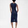 GapStudio – Midikleid aus Denim mit Nähten GapStudio – Midikleid aus Denim mit Nähten
