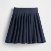 GapStudio – Plissierter Minirock aus Denim