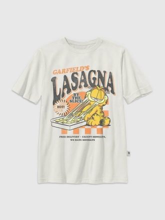 Garfield Lasagne Grafik-T-Shirt für Kinder Garfield Lasagne Grafik-T-Shirt für Kinder