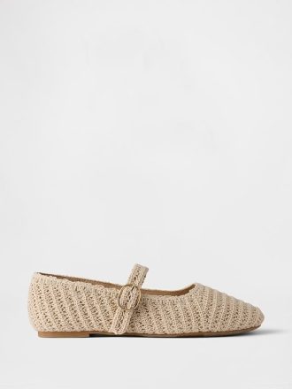 Gehäkelte Mary Jane Flats für Kinder