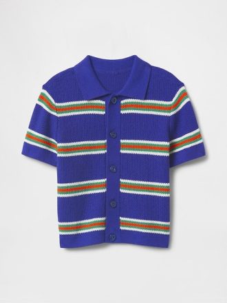 Gehäkeltes Cabana-Shirt für Babys und Kleinkinder
