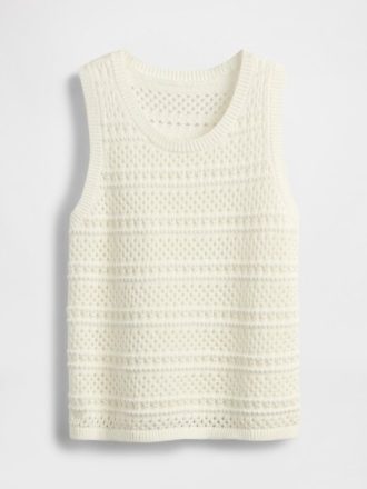 Gehäkeltes Muschel-Tanktop für Kinder