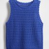 Gehäkeltes Tanktop aus 100 % Baumwolle Gehäkeltes Tanktop aus 100 % Baumwolle