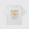 Georgia Peaches – Kurzes T-Shirt mit Grafik