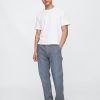 Gerade Carpenter-Jeans aus ultraweichem Denim mit Streifen