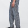 Gerade Carpenter-Jeans aus ultraweichem Denim mit Streifen