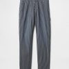 Gerade Carpenter-Jeans aus ultraweichem Denim mit Streifen