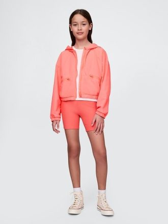 Gerippte Bikeshorts für Kinder