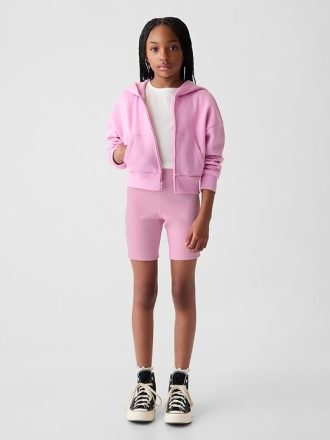 Gerippte Bikeshorts für Kinder