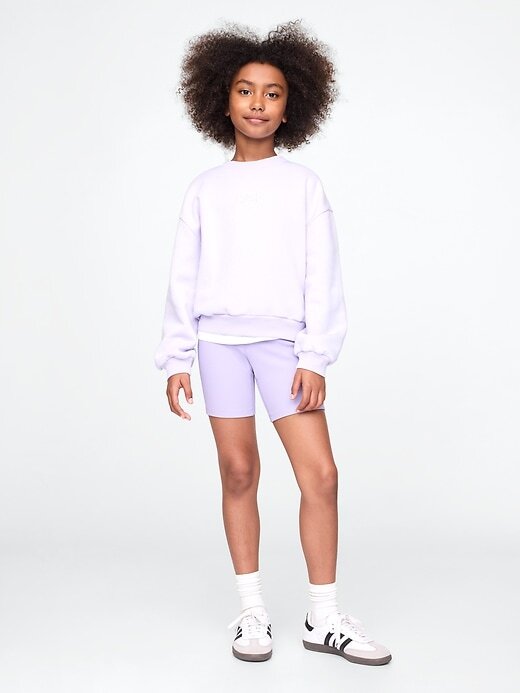 Gerippte Bikeshorts für Kinder Gerippte Bikeshorts für Kinder