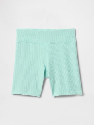 Gerippte Bikeshorts für Kinder