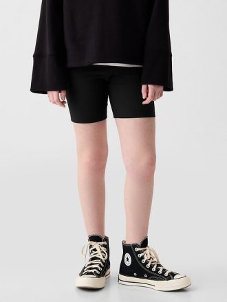 Gerippte Bikeshorts für Kinder