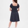 Geripptes Kleid mit Rüschen für Kinder Geripptes Kleid mit Rüschen für Kinder