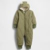Gesteppter Sherpa-Einteiler für Babys Gesteppter Sherpa-Einteiler für Babys