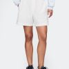 Gestreifte Popeline-Shorts aus Bio-Baumwolle Gestreifte Popeline-Shorts aus Bio-Baumwolle