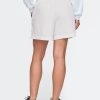 Gestreifte Popeline-Shorts aus Bio-Baumwolle Gestreifte Popeline-Shorts aus Bio-Baumwolle