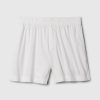 Gestreifte Popeline-Shorts aus Bio-Baumwolle Gestreifte Popeline-Shorts aus Bio-Baumwolle