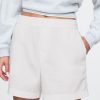 Gestreifte Popeline-Shorts aus Bio-Baumwolle Gestreifte Popeline-Shorts aus Bio-Baumwolle