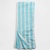 Gestreifter Sarong aus Leinen und Baumwolle Gestreifter Sarong aus Leinen und Baumwolle