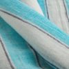 Gestreifter Sarong aus Leinen und Baumwolle Gestreifter Sarong aus Leinen und Baumwolle