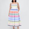 Gestreiftes Maxikleid Gestreiftes Maxikleid
