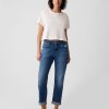 Girlfriendjeans mit mittlerer Leibhöhe Girlfriendjeans mit mittlerer Leibhöhe