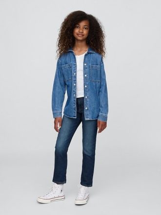 Girlfriendjeans mit mittlerer Leibhöhe für Kinder