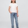 Girlfriendjeans mit mittlerer Leibhöhe für Kinder Girlfriendjeans mit mittlerer Leibhöhe für Kinder