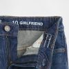 Girlfriendjeans mit mittlerer Leibhöhe für Kinder Girlfriendjeans mit mittlerer Leibhöhe für Kinder
