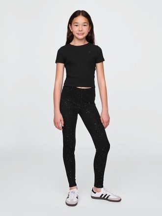 Glitzer-Leggings für Kinder