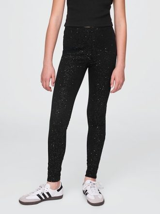 Glitzer-Leggings für Kinder