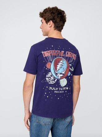 Grateful Dead – Entspanntes Grafik-T-Shirt
