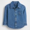 Großes Jeanshemd für Babys und Kleinkinder Großes Jeanshemd für Babys und Kleinkinder