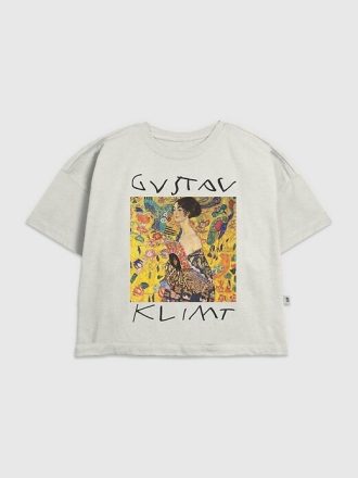 Gustav Klimt Fine Art Grafik-T-Shirt für Kinder
