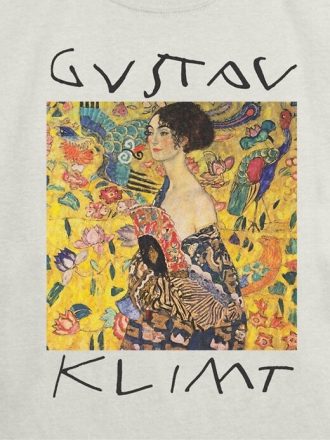 Gustav Klimt Fine Art Grafik-T-Shirt für Kinder