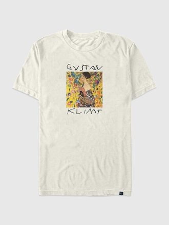 Gustav Klimt Fine Art Oversize-Grafik-T-Shirt