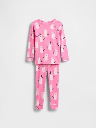 Halloween-Pyjama-Set aus gebürsteter Bio-Baumwolle für Babys und Kleinkinder
