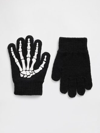 Halloween-Skeletthandschuhe für Kleinkinder