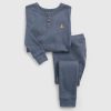 Heather Henley-Pyjama-Set aus Bio-Baumwolle für Babys und Kleinkinder Heather Henley-Pyjama-Set aus Bio-Baumwolle für Babys und Kleinkinder