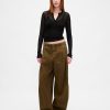 Henley-Pullover mit transparentem Rippenmuster