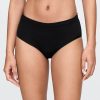 High-Rise-Bikini aus Bio-Stretch-Baumwolle