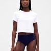 High-Rise-Bikini aus Bio-Stretch-Baumwolle High-Rise-Bikini aus Bio-Stretch-Baumwolle