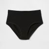 High-Rise-Bikini aus Bio-Stretch-Baumwolle