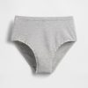 High-Rise-Bikini aus Bio-Stretch-Baumwolle