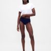 High-Rise-Bikini aus Bio-Stretch-Baumwolle High-Rise-Bikini aus Bio-Stretch-Baumwolle