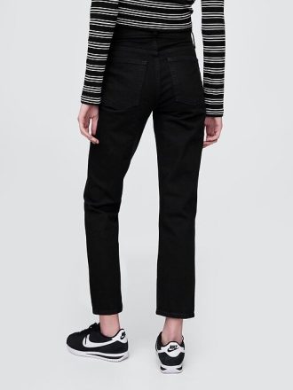 High Rise Cheeky Straight Jeans