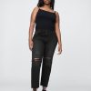 High Rise Cheeky Straight Jeans High Rise Cheeky Straight Jeans