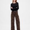 High Rise Cord-Jeans mit weitem Bein High Rise Cord-Jeans mit weitem Bein