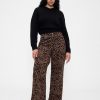 High Rise Cord-Jeans mit weitem Bein High Rise Cord-Jeans mit weitem Bein